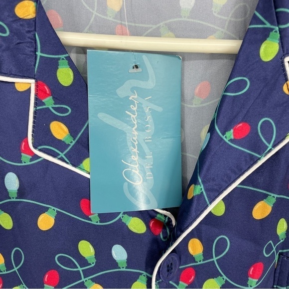 Pajama Top Christmas String Lights. - Picture 3 of 6